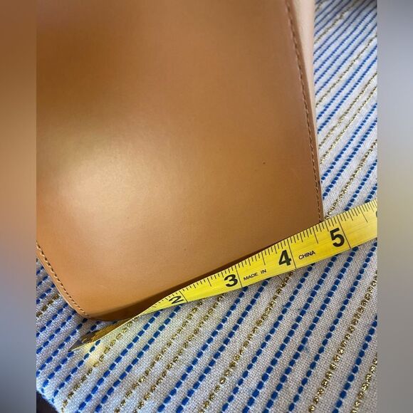 FRAME  Women's Bag Ilona Hamer Tan Leather  Shoulder Bag Made In Ítaly NWT - Picture 13 of 16